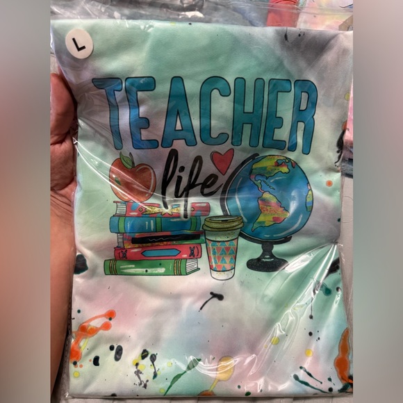 Handmade Tops - Teacher Life short sleeve‎